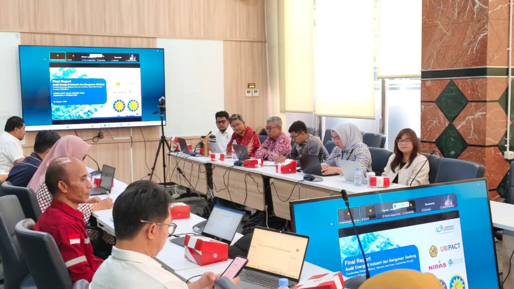 Suasana Final report audit energi RS Islam Jakarta Pondok Kopi dan RS Islam Jakarta Sukapura, di Kementerian ESDM, Jakarta, Kamis (8/10/2026). Foto: Dok. 1000 Cahaya/Fajar